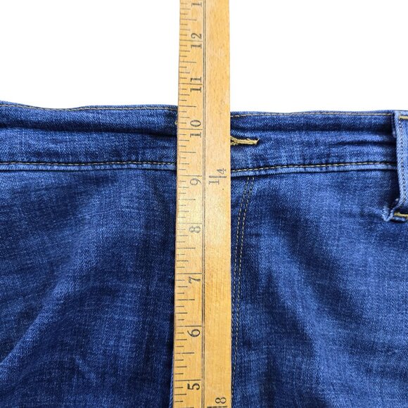 Levi’s Jeans Womens 20W Blue Classic Straight Plus Size Stretch Denim Mid Rise - Picture 9 of 15